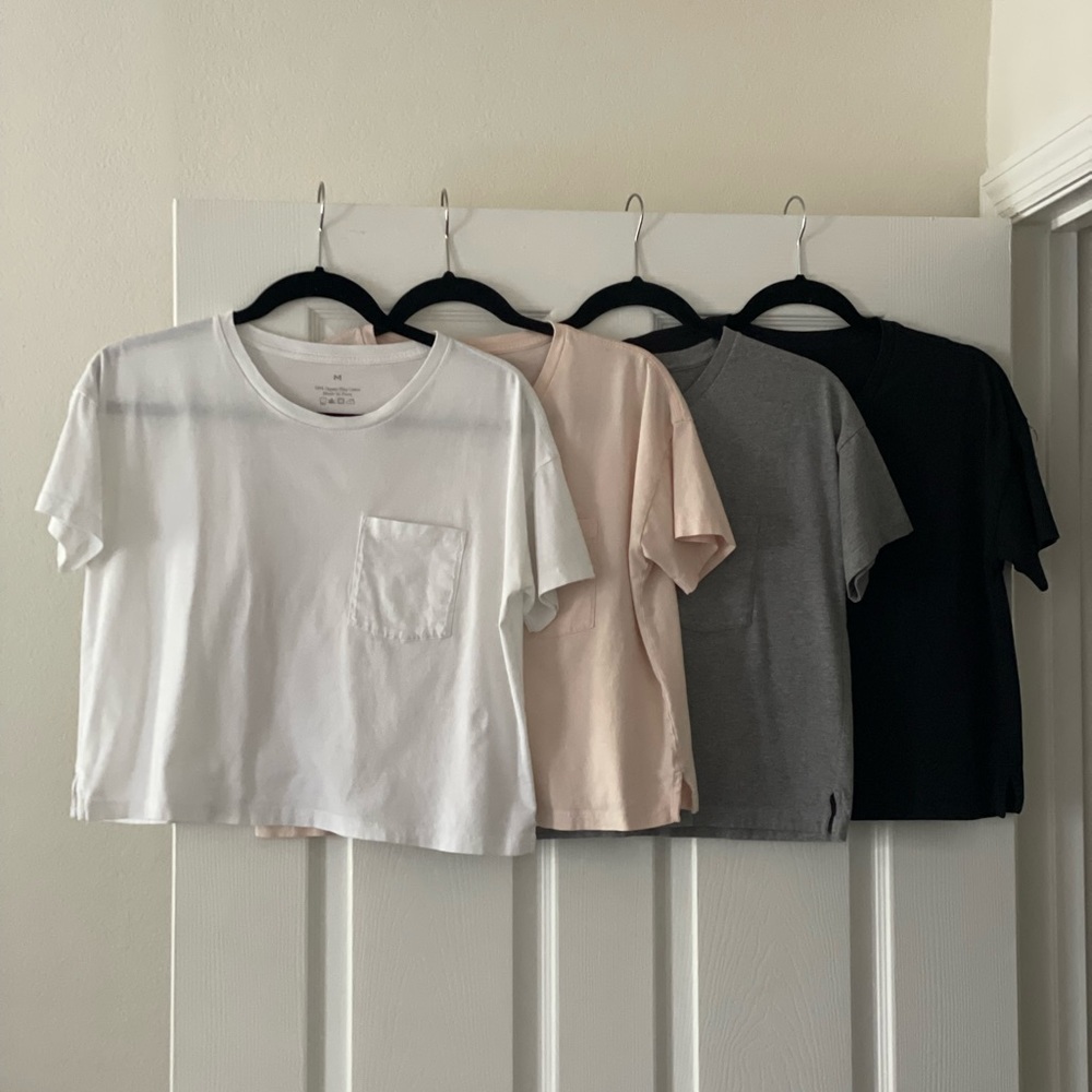 Gray Quince Cropped Tshirt